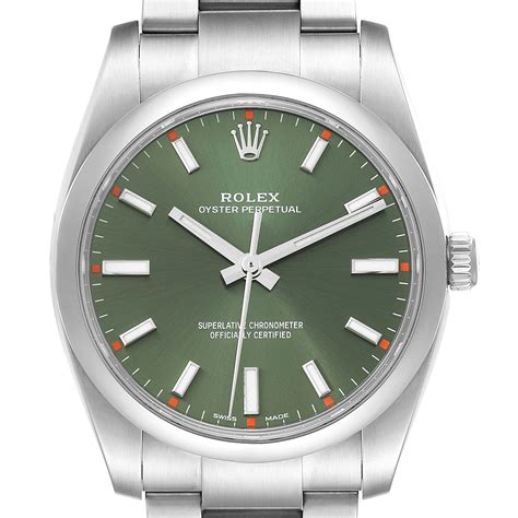 rolex oyster perpetual olive green|rolex oyster perpetual green gold.